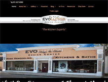 Tablet Screenshot of evodesigncenter.com